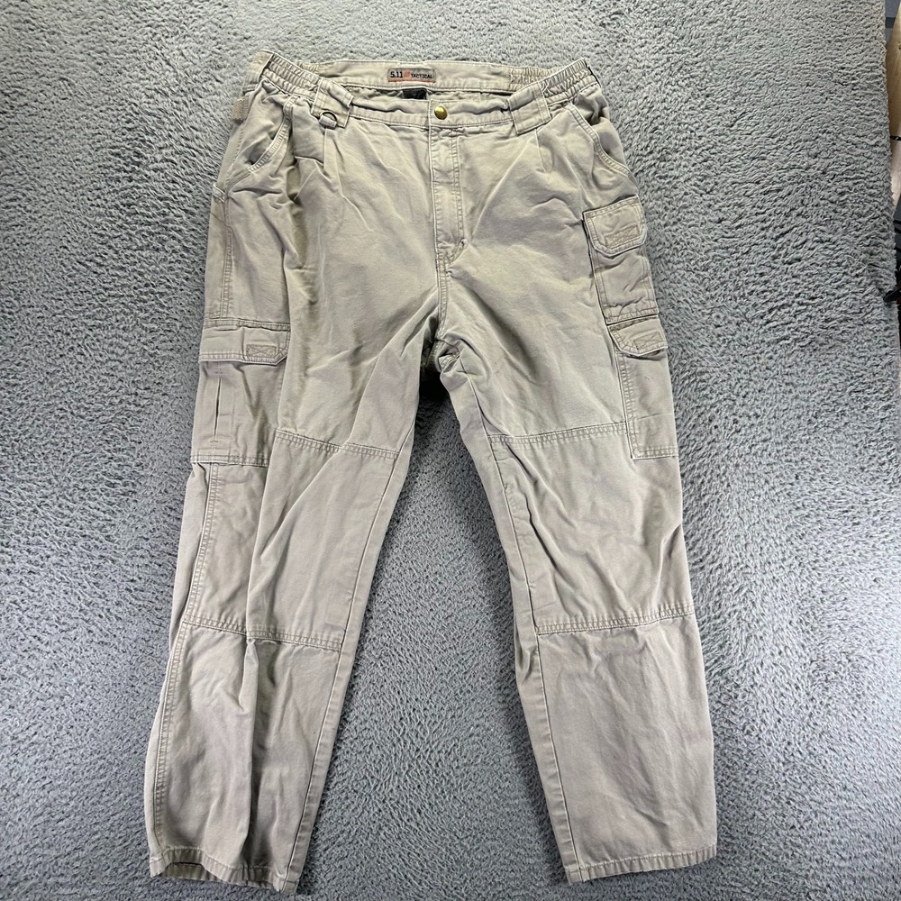 5.11 Tactical Pant Mens 38x30 Gray Cargo Straight Workwear Utility‎ Technician